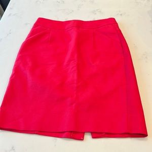 Jcrew Red skirt